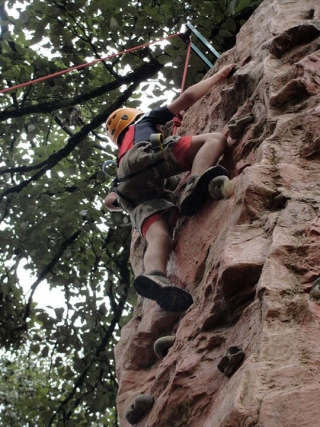 Climbing wall 